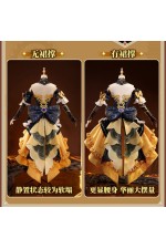 1/3 Delusion Genshin Impact Fontaine Navia Outfit and Glasses Cosplay Costume